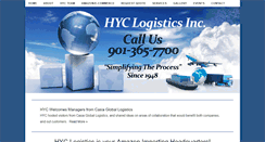 Desktop Screenshot of hyclogistics.com